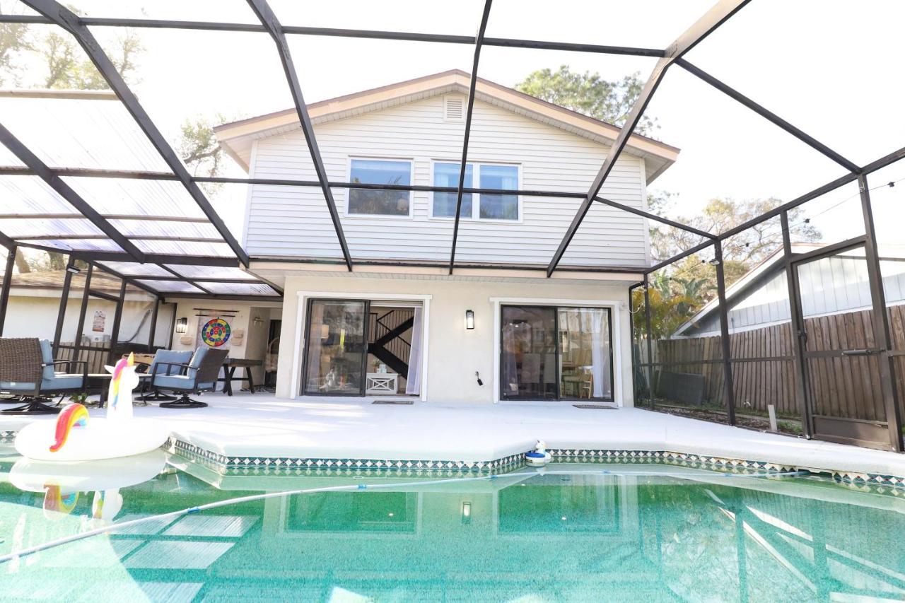 Boho Oasis With Pool- Paradise For Work & Fun แทมปา ภายนอก รูปภาพ