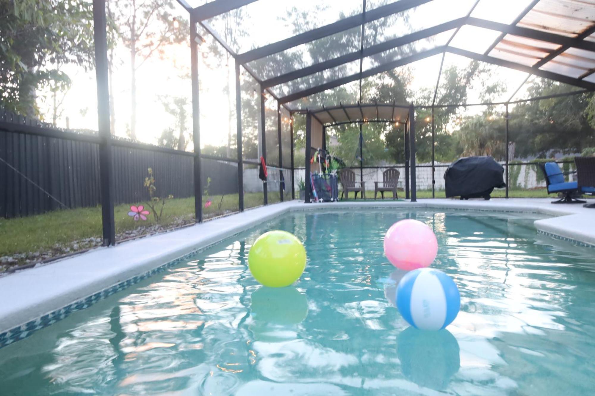 Boho Oasis With Pool- Paradise For Work & Fun แทมปา ภายนอก รูปภาพ