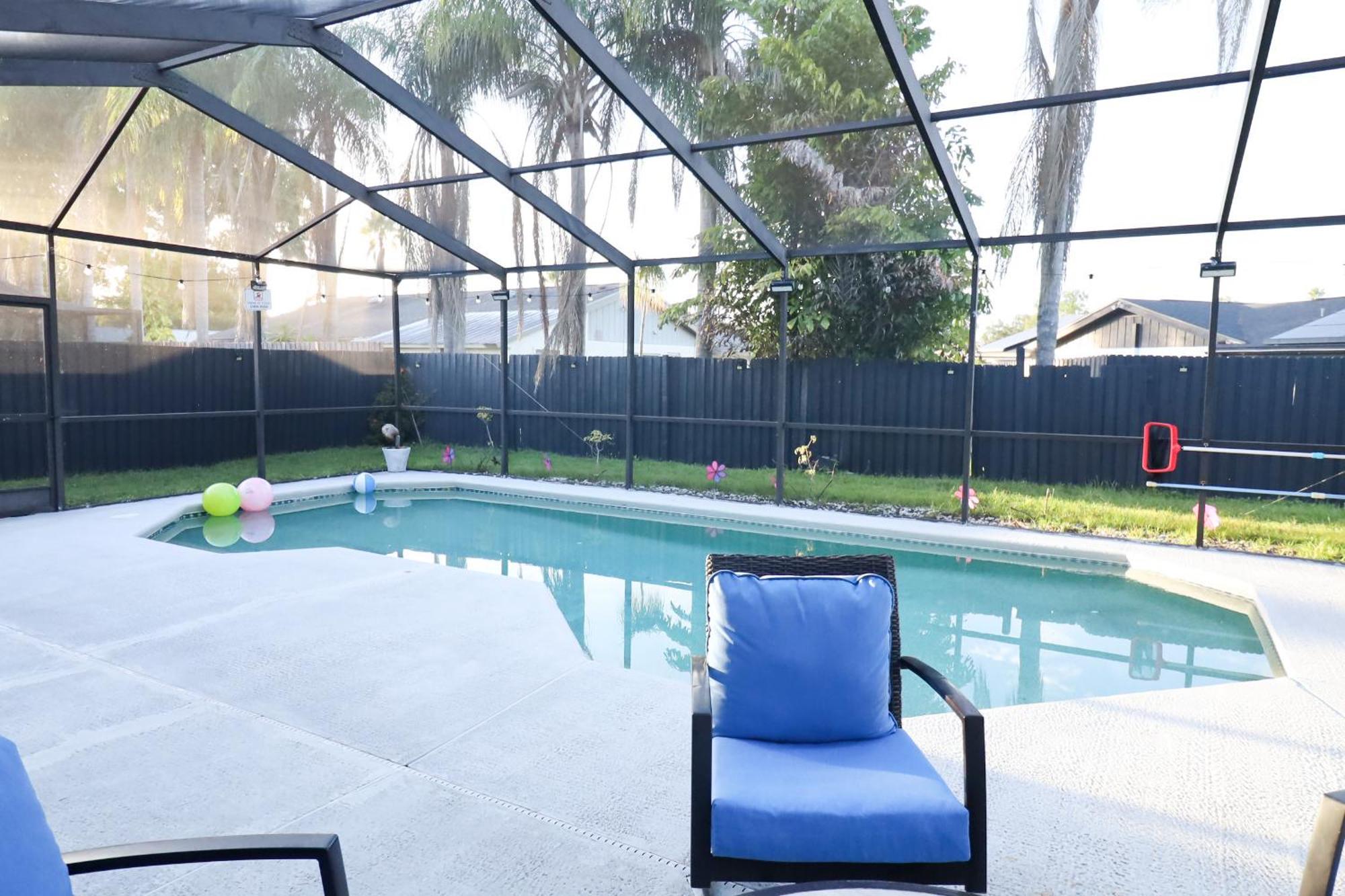 Boho Oasis With Pool- Paradise For Work & Fun แทมปา ภายนอก รูปภาพ