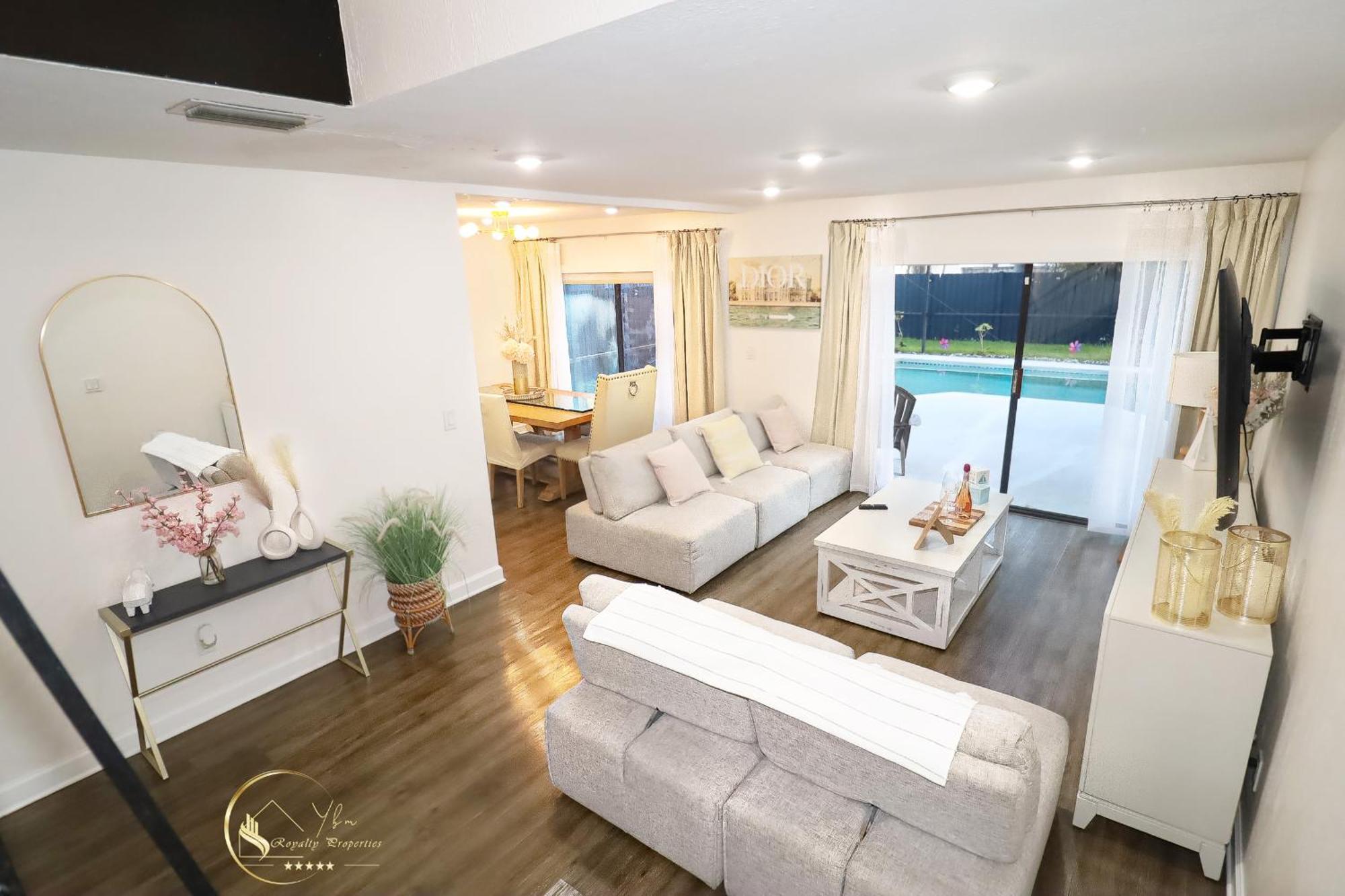 Boho Oasis With Pool- Paradise For Work & Fun แทมปา ภายนอก รูปภาพ